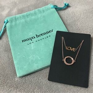 Bundle of 2 Rose Gold Bracelets : Adore by Swarovski & Maya Brenner Designs